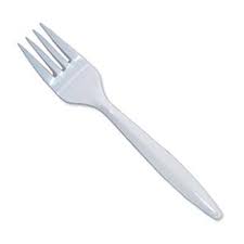 Tenedor Plástico