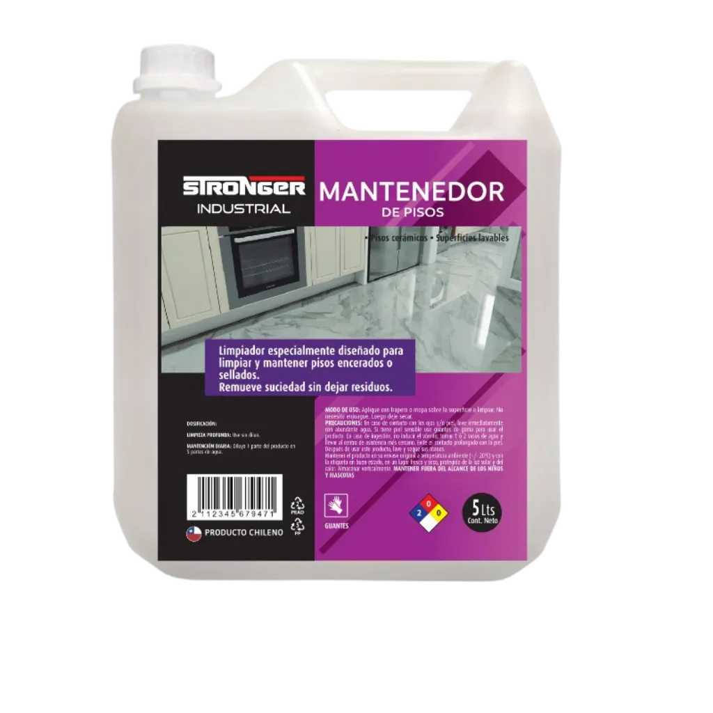 Mantenedor de Pisos Stronger Premium 5 L